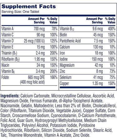 ONE A DAY Women's Complete Daily Multivitamin with Vitamins A, B, C, D, and E, Calcium, Magnesium - 200 Count - Immune Health Support - Buy Online on GoSupps.com