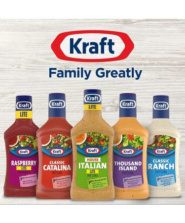 Kraft House Italian Lite Salad Dressing 16 Fl Oz Bottles - Pack of 6 - Buy Online on GoSupps.com