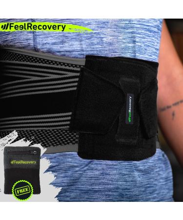 Back Bandage for Men & Women - Supportive Back Belt for Sciatica Herniated Disc & Pain Relief - Comfortable Lower Back Support for Work & Sports - Buy Online on GoSupps.com