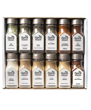 iSpice Starter Spice Set - 24 Pack Variety Pack for Cooking and Seasoning - Perfect Gift for Home Cooks - Buy Online on GoSupps.com