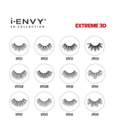 i-Envy 3 Pairs 3D Glam False Eyelashes - Multi-angle & Volume Extreme Lashes - Perfect for International Shipping - Buy Online on GoSupps.com