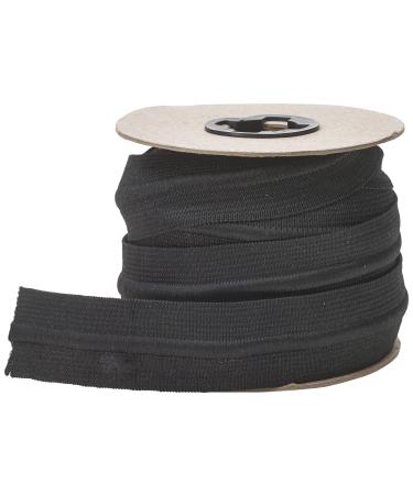PEARL Draw Cord Elastic, 1-1/4", Black