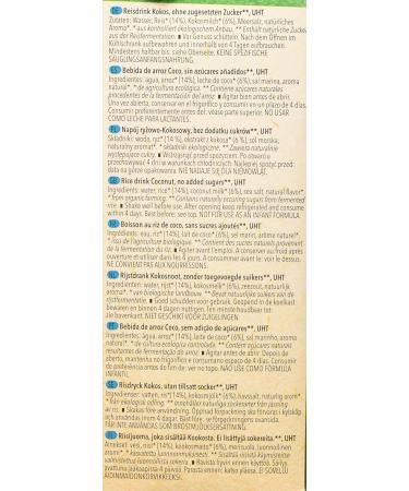 Buy Natumi Organic Rice Coconut Drink - 8 Pack (8 x 1L) | Delicious & Dairy-Free Beverage - Buy Online on GoSupps.com