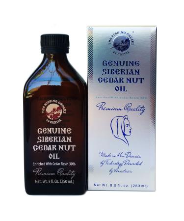 Cedar oil of the highest quality unfiltered first cold pressing enriched with thirty percent cedar resin from Siberia 250 ml. 250ml