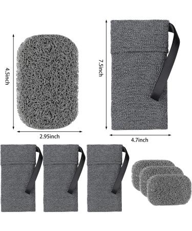 3 Pack Soap Saver Bags and Pads Set - Exfoliating Soap Pouch and Body Scrubber for Men and Women - Bath and Shower Sponge - Large Bar Soap Holder - Buy Online on GoSupps.com