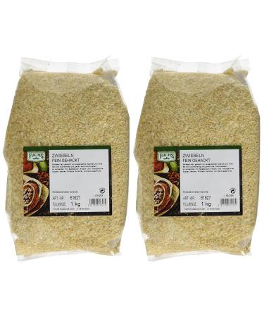 Buy Fuchs White Onions Finely Chopped - 2 x 1kg | International Shipping Available - Buy Online on GoSupps.com