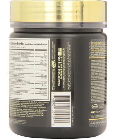 OPTIMUM NUTRITION Gold Standard Pre-Workout Blueberry Lemonade 30 servings 300-Gram - Buy Online on GoSupps.com