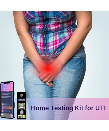 Wellness Urine Home Test Strips with Mobile App - UTI Kidney Liver & pH Testing for Women | Accurate Urinalysis at Home - Buy Online on GoSupps.com