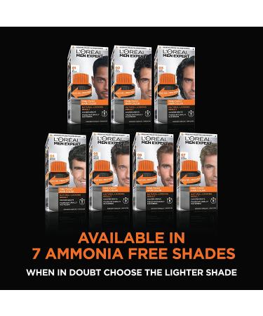 L'Oreal Paris Men Expert One Twist Mess Free Permanent Hair Color - Real Black 02 - Ammonia Free Dye to Cover Grays - Easy No Mix Application - 1 Kit - Buy Online on GoSupps.com