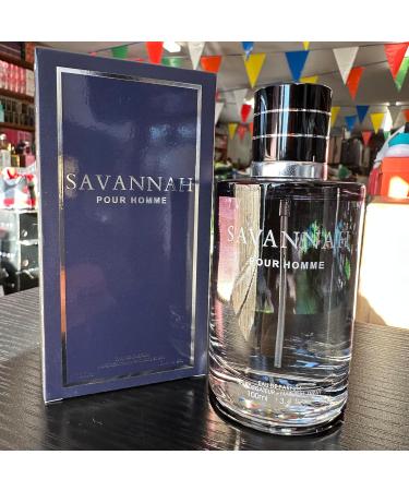 Savannah Pour Homme Eau de Parfum Men's Fragrance 3.4 fl oz 100ml - Buy Online on GoSupps.com