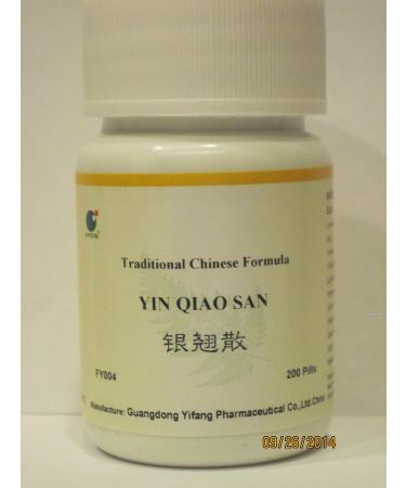 Yin Qiao San - Honeysuckle & Forsythia Formula for Cold & Flu Relief 200 Pills (E-Fong)