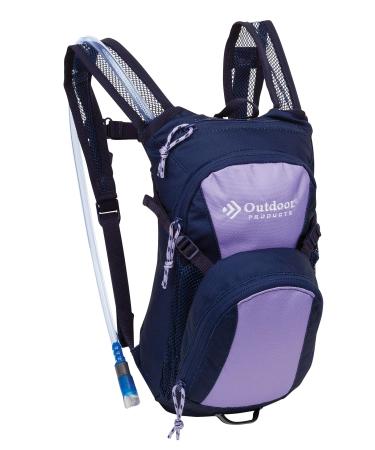 Outdoor Products Tadpole Hydration Pack (Black) (Violet Tulip)