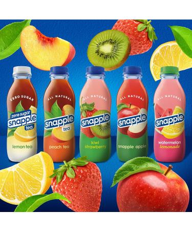 Snapple Lot de 6 bouteilles en plastique de 473 ml la p che 473 ml - Buy Online on GoSupps.com