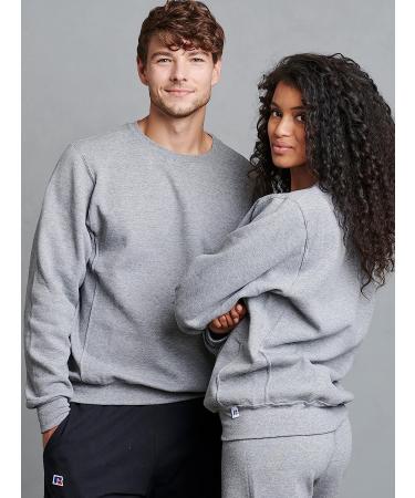 Russell Athletic Men's Dri-Power Fleece Hoodie - Moisture Wicking, Cotton Blend, Relaxed Fit - Oxford - Size Large - Buy Online on GoSupps.com