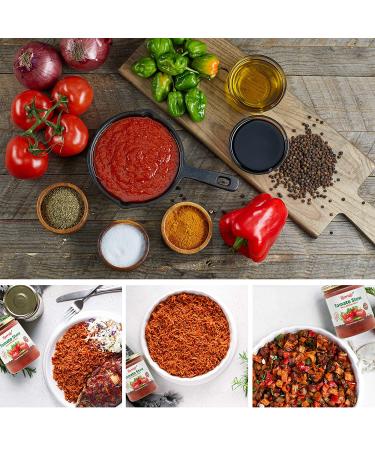 NERRIDO Organic African Stewed Canned Tomatoes & Jollof Sauce 16oz - X-Hot 1 Pack - Buy Online on GoSupps.com
