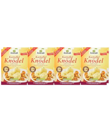 Alnatura Organic Potato Dumplings Half and Half - Pack of 8 (8 x 225g) | Buy Internationally - Buy Online on GoSupps.com
