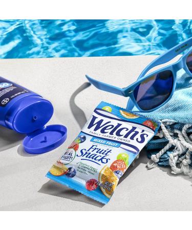Welch's Fruit Snacks Variety Pack - Mixed Fruit, Island Fruits & Berries, Gluten-Free (Pack of 22, 2.25 oz Bags) - Buy Online on GoSupps.com