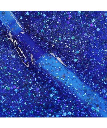 Bluesky Gel Nail Polish Sea Blue Mini BLZ03 Blue Cobalt Long Lasting Chip Resistant 5 ml Requires Drying Under UV LED Lamp - Buy Online on GoSupps.com