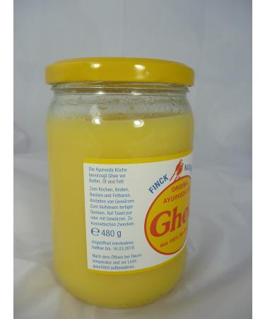 Finck Naturkost Ghee organic 3 x 480 g - Buy Online on GoSupps.com
