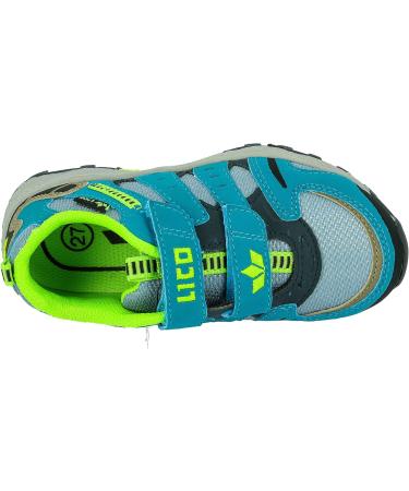 Lico Unisex Kids Fremont V Trekking & Hiking Shoes 27 EU - Grey Blue Lemon | Durable & Stylish for Outdoor Adventures | International Shipping Available - Buy Online on GoSupps.com