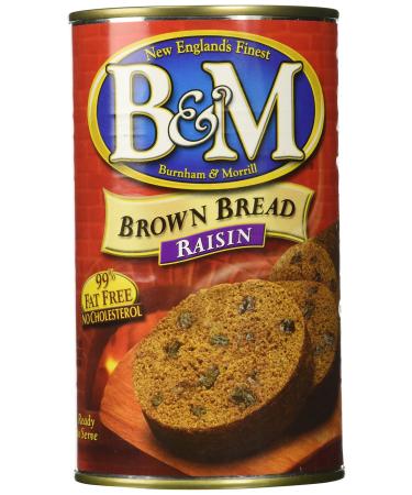 B&M Brown Bread, Raisins, 16 Ounce raisins 1 Pound (Pack of 1)