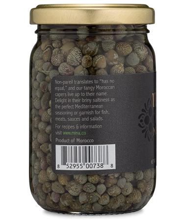 Mina Capers Non Pareil - Authentic Mediterranean Seasoning and Garnish, 7 oz - Buy Online on GoSupps.com