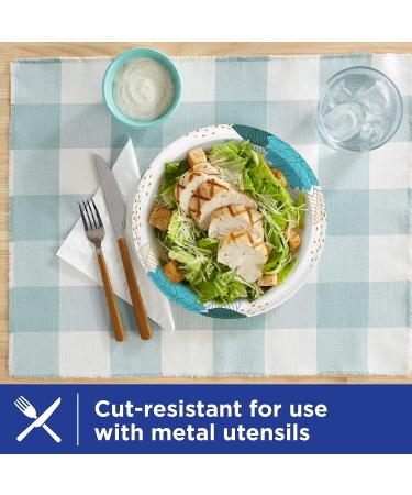 Dixie 8-inch Printed Disposable Paper Plates - 90 Count Pack, Lunch/Dinner Size - Packaging & Design Varies - Buy Online on GoSupps.com