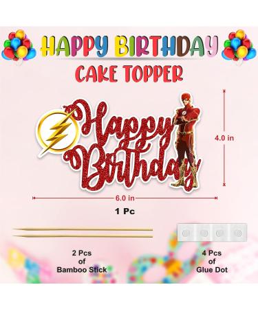 Seyal Flsh Happy Birthday Cake Topper - Buy Online on GoSupps.com