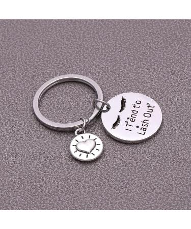ASANHAO Eyelash Jewelry - Perfect Gift for Beauticians & Makeup Artists | Eyelash Keychain for Lash Girls - Buy Online on GoSupps.com