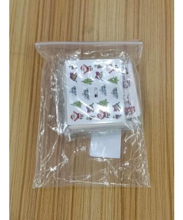 72 Sheets Christmas Nail Art Stickers EBANKU 3D Water Transfer Nail Decals Stencil Manicure Nail Salon DIY Nail Art Tips Decorations for Women Kids - Buy Online on GoSupps.com