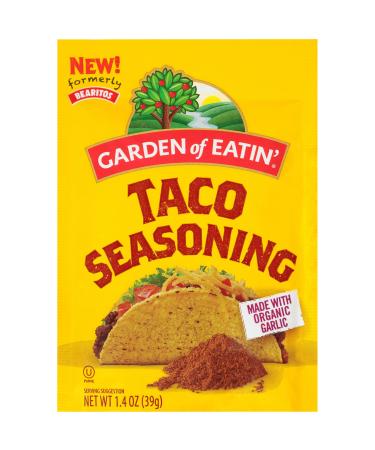 Garden of Eatin' Taco Seasoning, 1.4 oz. Packet (Pack of 12)