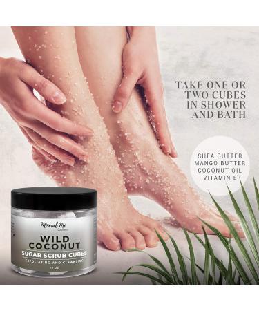 Body Scrub Exfoliator - 12oz WATERMELON Sugar scrub cubes w/Mango Butter & Shea butter Body Scrub Exfoliator - 12oz COCONUT Sugar scrub cubes Natural & Organic for all body exfoliation - Buy Online on GoSupps.com