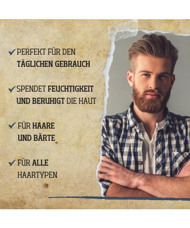 Moisturising Foam for Beard & Moustache - 150 ml | Hydrate & Style Your Facial Hair | International Shipping Available - Buy Online on GoSupps.com