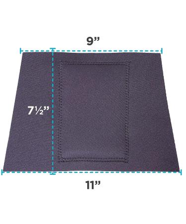 Neoprene Foam Pressure Pad Insert for Back Brace -Comfortable Lumbar Padding for Back Support & Pain Relief - Buy Online on GoSupps.com