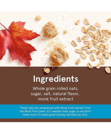 Quaker Lower Sugar Maple & Brown Sugar Instant Oatmeal Packets (48 ct, 1.19 oz) - Buy Online on GoSupps.com