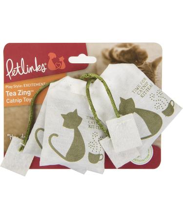 Petlinks Catnip Cat Toys Set of 3 Tea Zing - Fun & Stimulating for Cats & Kittens - Multiple Styles & Sets (Random Color) - Buy Now! - Buy Online on GoSupps.com