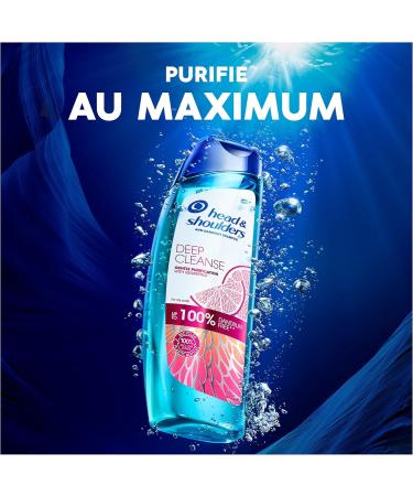 Head & Shoulders Pure Intense Gentle Purification Anti-Dandruff Shampoo - Citrus - Up to 100% Dandruff Eliminated - 6x250ml - Buy Online on GoSupps.com