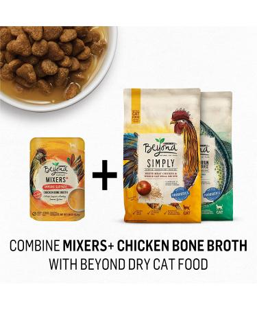 Purina Beyond Immune Support Chicken Bone Broth Cat Food Complement - 16 Pouches - Buy Online on GoSupps.com