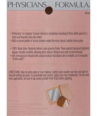 Shop Physicians Formula Nude Wear Glowing Nude Bronzer - International Shipping Available - 0.24 oz - Buy Online on GoSupps.com
