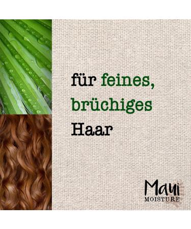 Maui Moisture Volume Boost Bamboo Fiber Conditioner 385ml - Strengthening Vegan Hair Care with Castor Oil & Neem l Sulfate-Free for Intense Hydration - Buy Online on GoSupps.com