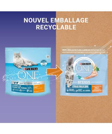 Purina One - Sterilized Chicken and Wheat Weight Food for Cats 1.5 kg - Buy Online on GoSupps.com