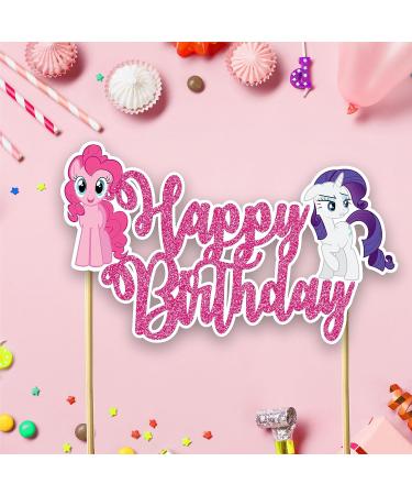 Seyal My Litle Pony Happy Birthday Cake Topper - Buy Online on GoSupps.com