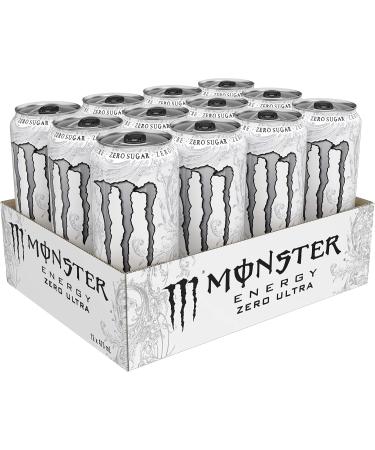 Monster Energy Zero Ultra 473mL Cans Pack of 12 - Buy Online on GoSupps.com