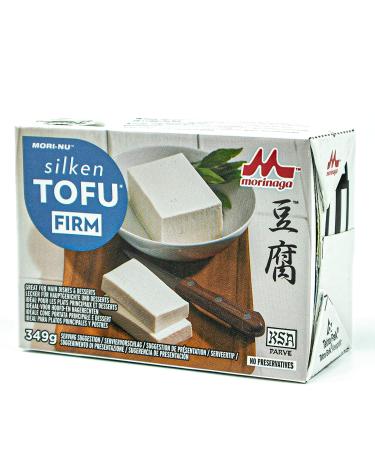 Mori-No Silken Tofu Firm - Pack of 3 (349g) | Premium Quality Soybean Tofu for Healthy Cooking | International Shipping Available - Buy Online on GoSupps.com
