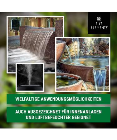 FIVE Elements Wasserpiel-Explorers | 1.0L Crystal Clear Spring Fountain Cleaner | Algae & Lime-Free | Ideal for Indoor & Outdoor Use - Buy Online on GoSupps.com