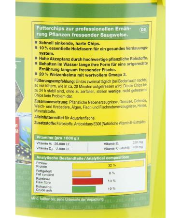 Buy JBL NovoPleco 30309 Complete Food for Small Sucker Catfish - Tablets for 1-20 cm Fish Size | 5.5 L Pack - International Shipping Available - Buy Online on GoSupps.com