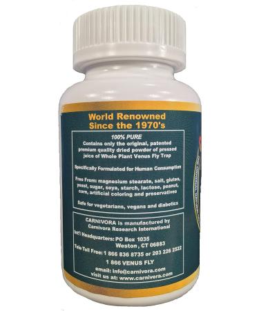 Carnivora Vegi-Caps - Natural Gluten Free Vegan Friendly Immune Support (100 Capsules) - Buy Online on GoSupps.com