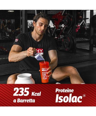  WHY SPORT WHY SPORT PERFECT BAR - 28 Protein Bars with Isolated Protein - Protein Snack - Milk Chocolate Flavour - 50g - Buy Online on GoSupps.com