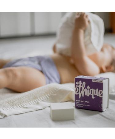 Ethique Baby Bott Balm 3.53 oz - Vegan & Cruelty-Free Solid Bum Balm for Babies | Eco-Friendly & Plastic-Free - Buy Online on GoSupps.com