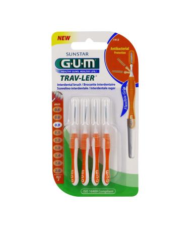 GUM Proxabrush Trav-ler - Characteristic : 1412: 0.9 mm - Buy Online on GoSupps.com